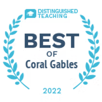 Best of Coral Gables award seal